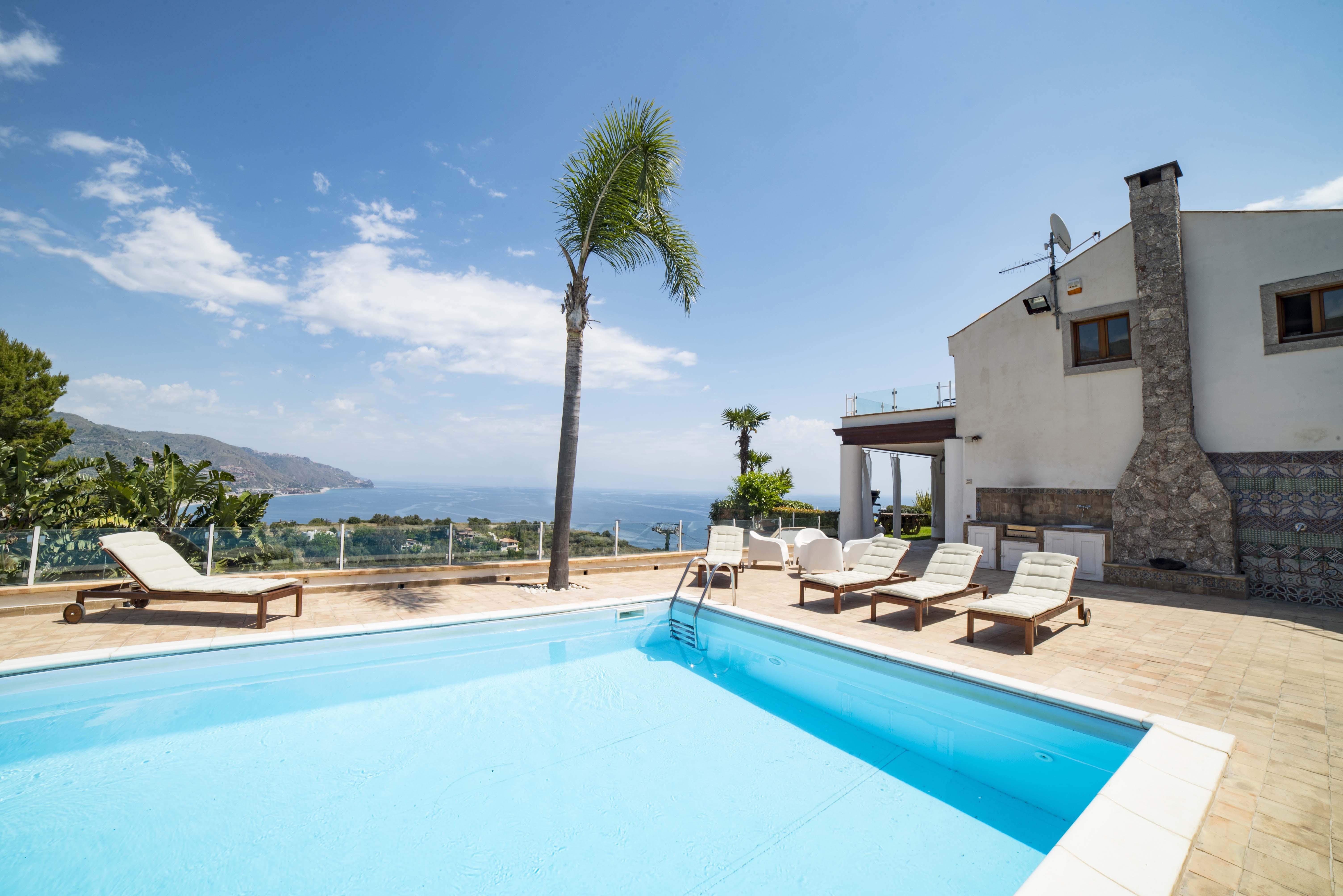 Villa Zagara Garden Spectacular Sea View In Ταορμίνα Εξωτερικό φωτογραφία